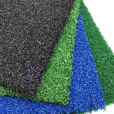 العشب الاصطناعي العشب السجاد ملعب تنس البادل ملون مخصص 12 مم