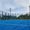 ملعب تنس بانورامي خارجي 12 مم بادل فولاذي Q235 10 م × 20 م